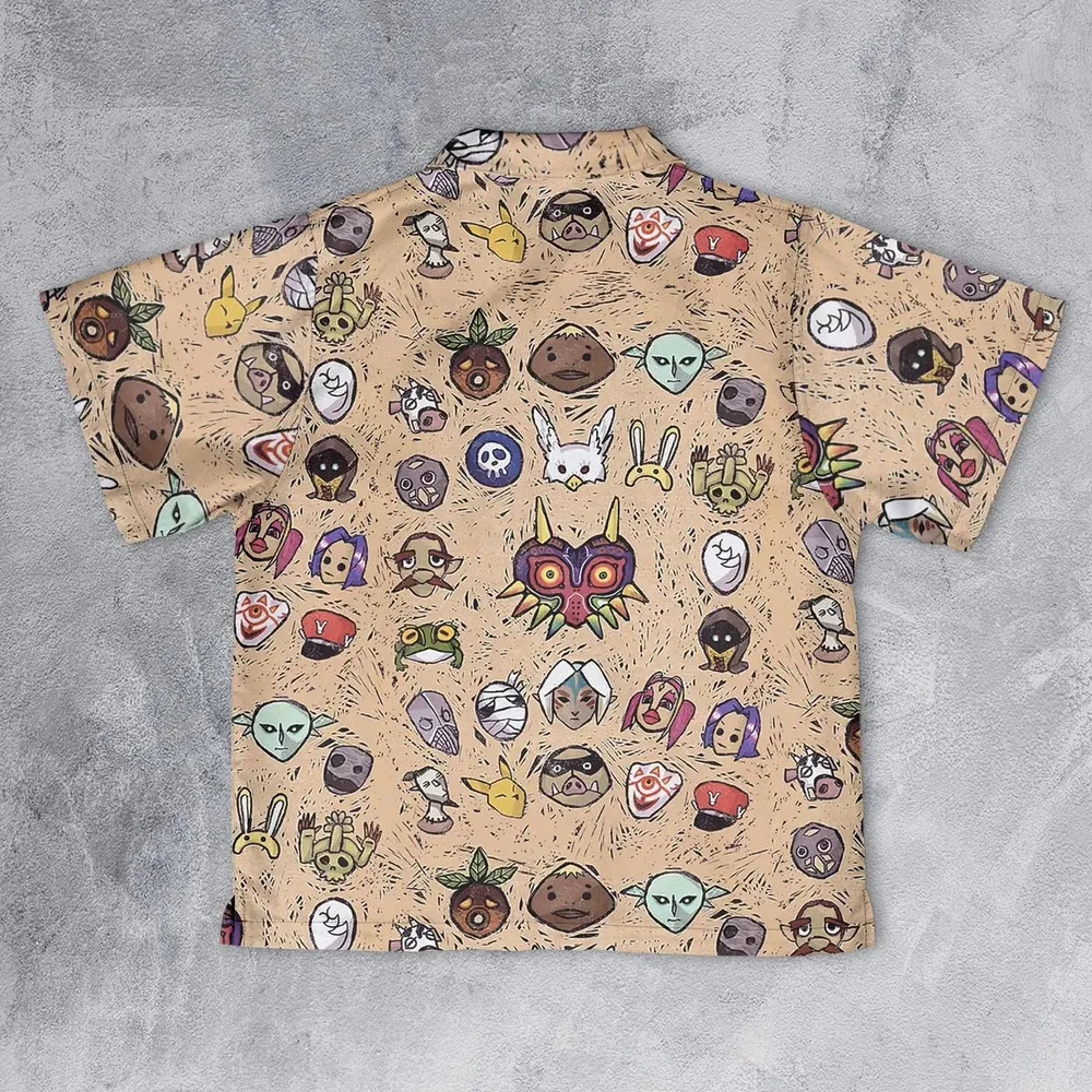 Zelda Universe The Legend of Zelda Youth Hawaiian Shirt - 2