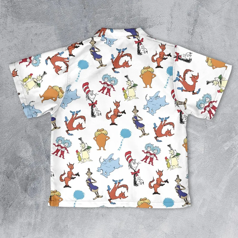 Seuss Swag Dr. Seuss Youth Hawaiian Shirt - 2
