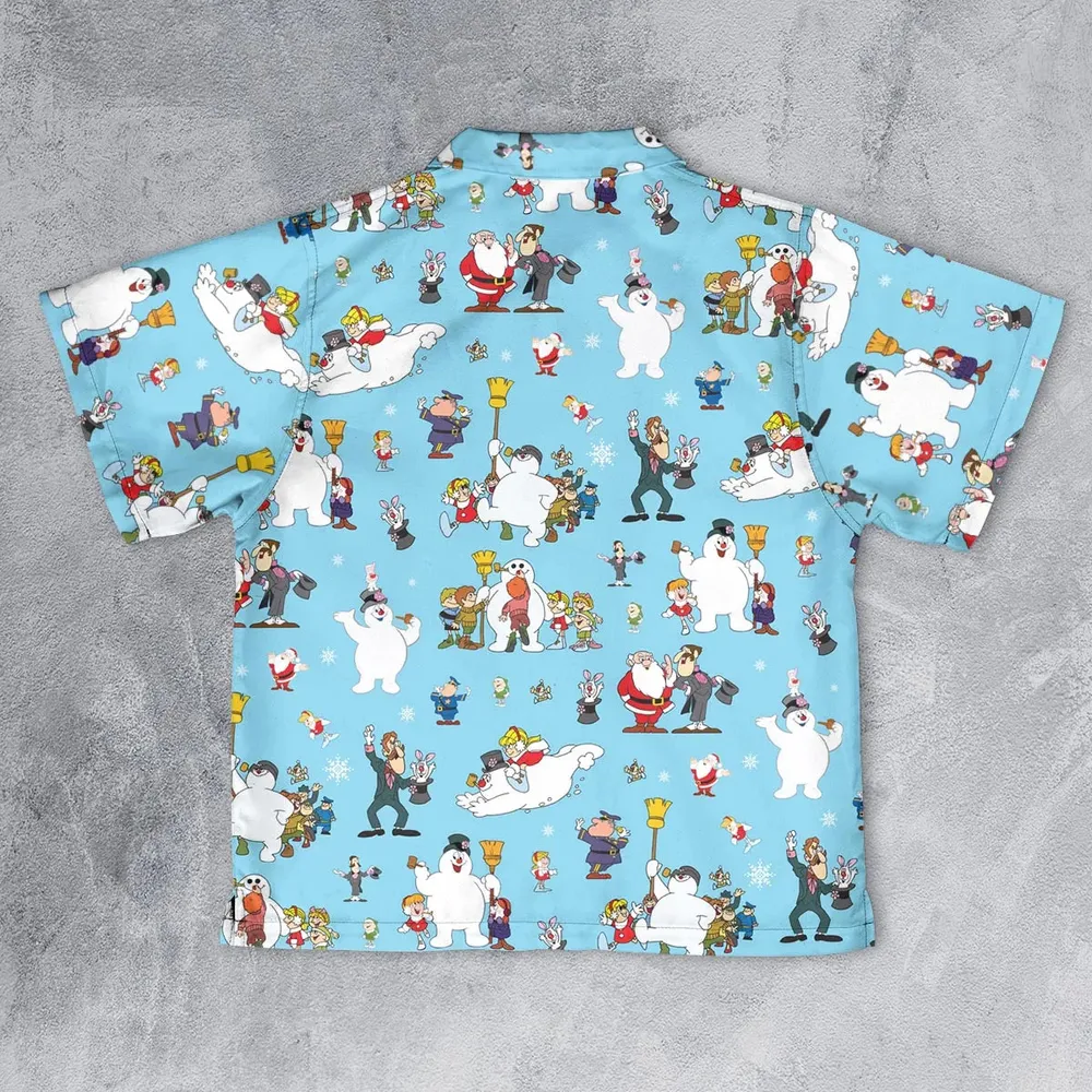 Cast Frosty The Snowman Youth Hawaiian Shirt - 2