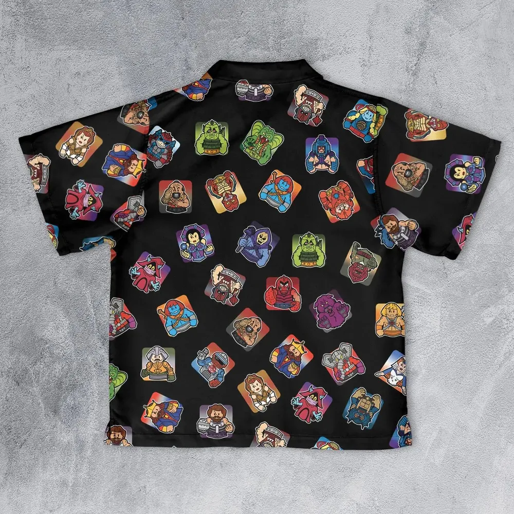 Retro Hero Masters of the Universe Youth Hawaiian Shirt - 2