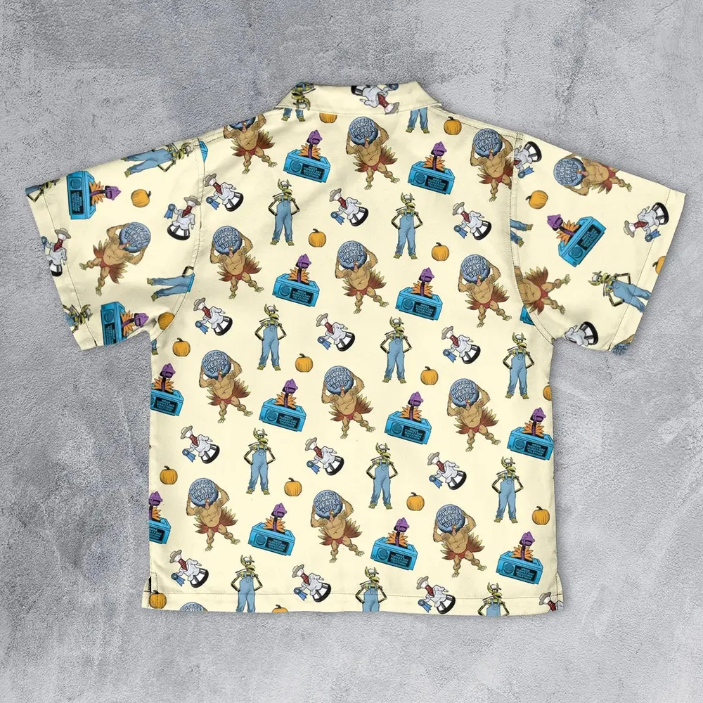 Turkey Day Marathon Telethon MST3K Youth Hawaiian Shirt - 2