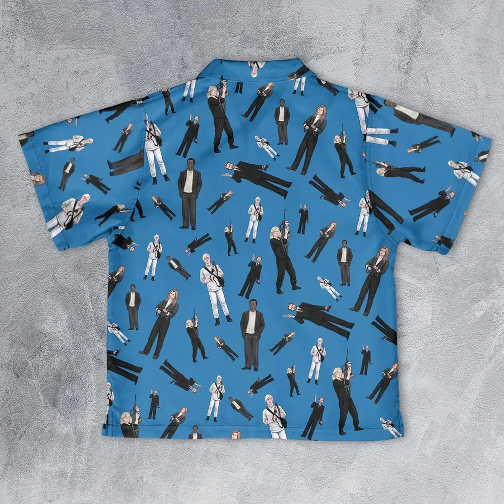 Nakatomi Takeover Die Hard Youth Hawaiian Shirt - 2