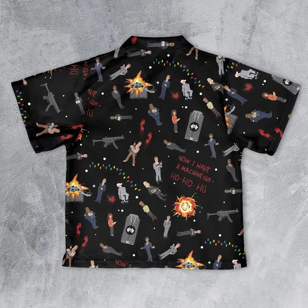Die Hard Is My Favorite Christmas Movie Youth Hawaiian Shirt - 2