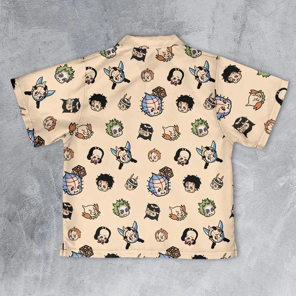 Horror Chic Youth Hawaiian Shirt - 2