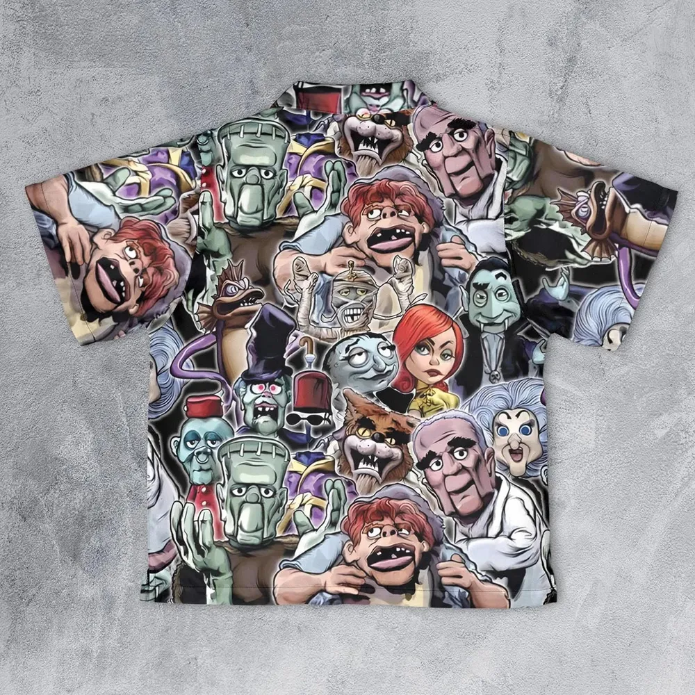 Party Like A Monster Mad Monster Party Youth Hawaiian Shirt - 2