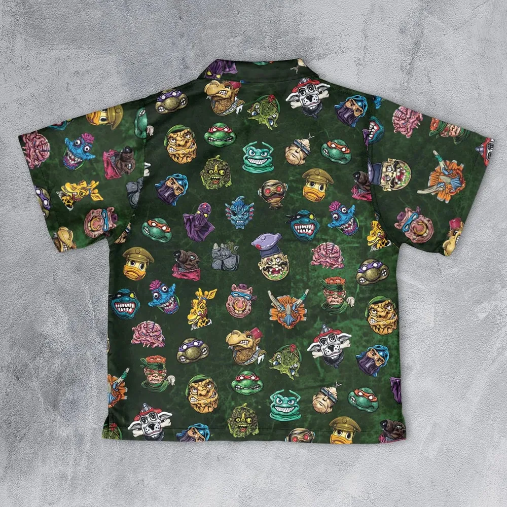 Good To Be Bad Guys Teenage Mutant Ninja Turtles Youth Hawaiian Shirt - 2