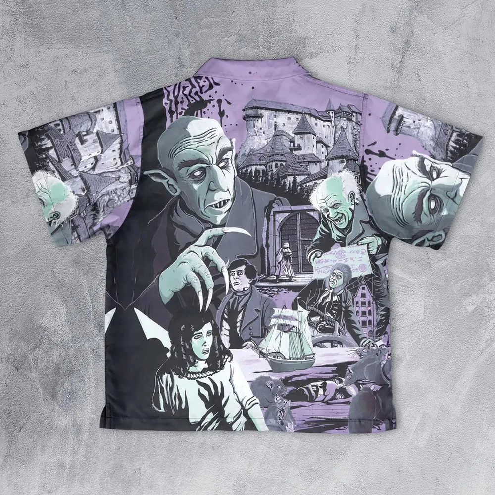 Nosferatu: A Symphony of Horror Youth Hawaiian Shirt - 2