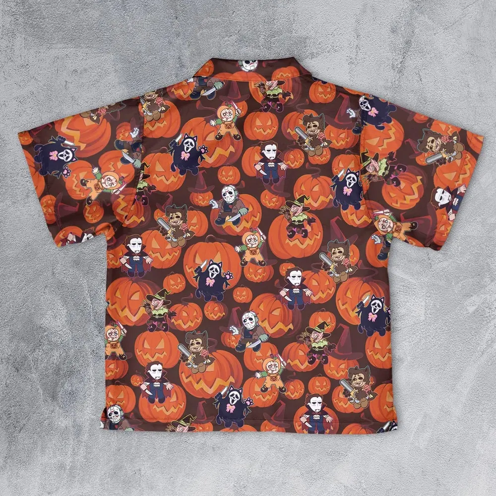 Halloween Slasher Youth Hawaiian Shirt - 2