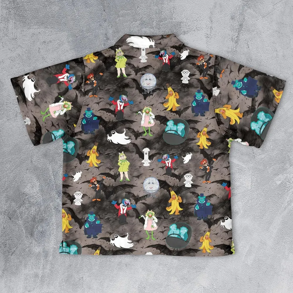 Muppet Haunted Youth Hawaiian Shirt - 2