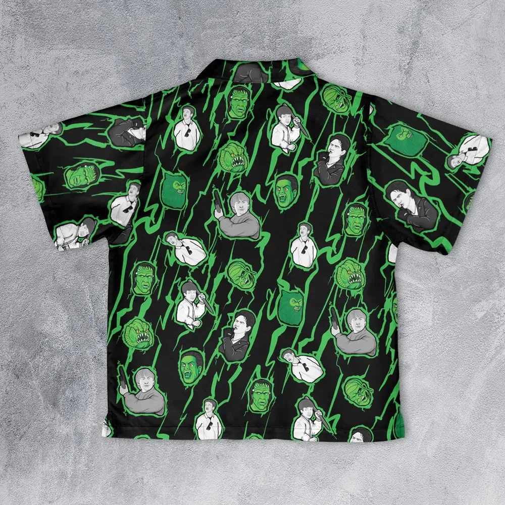 Classic Cult Monster Squad Youth Hawaiian Shirt - 2
