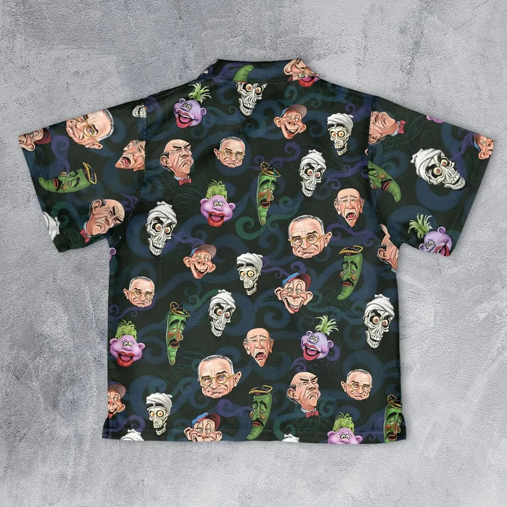 Puppet Comedy Characters Youth Hawaiian Shirt - 2