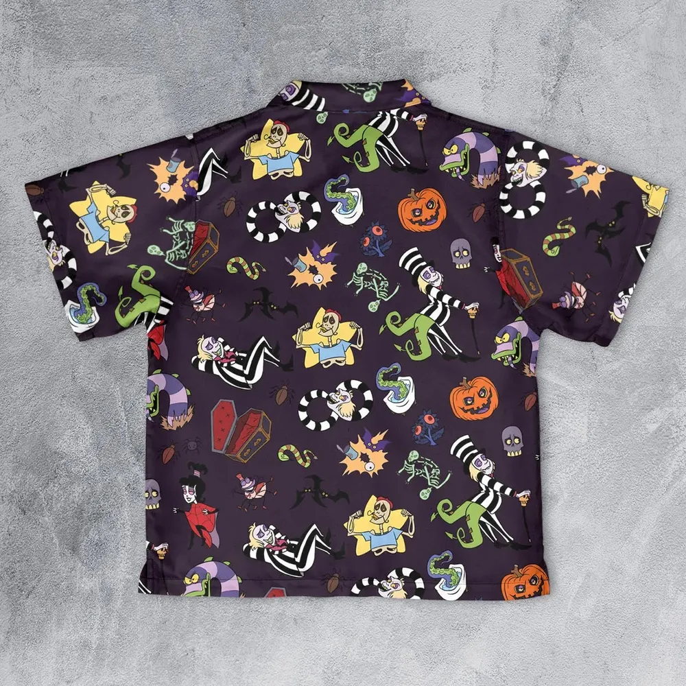 The Old Day Beetlejuice Youth Hawaiian Shirt - 2