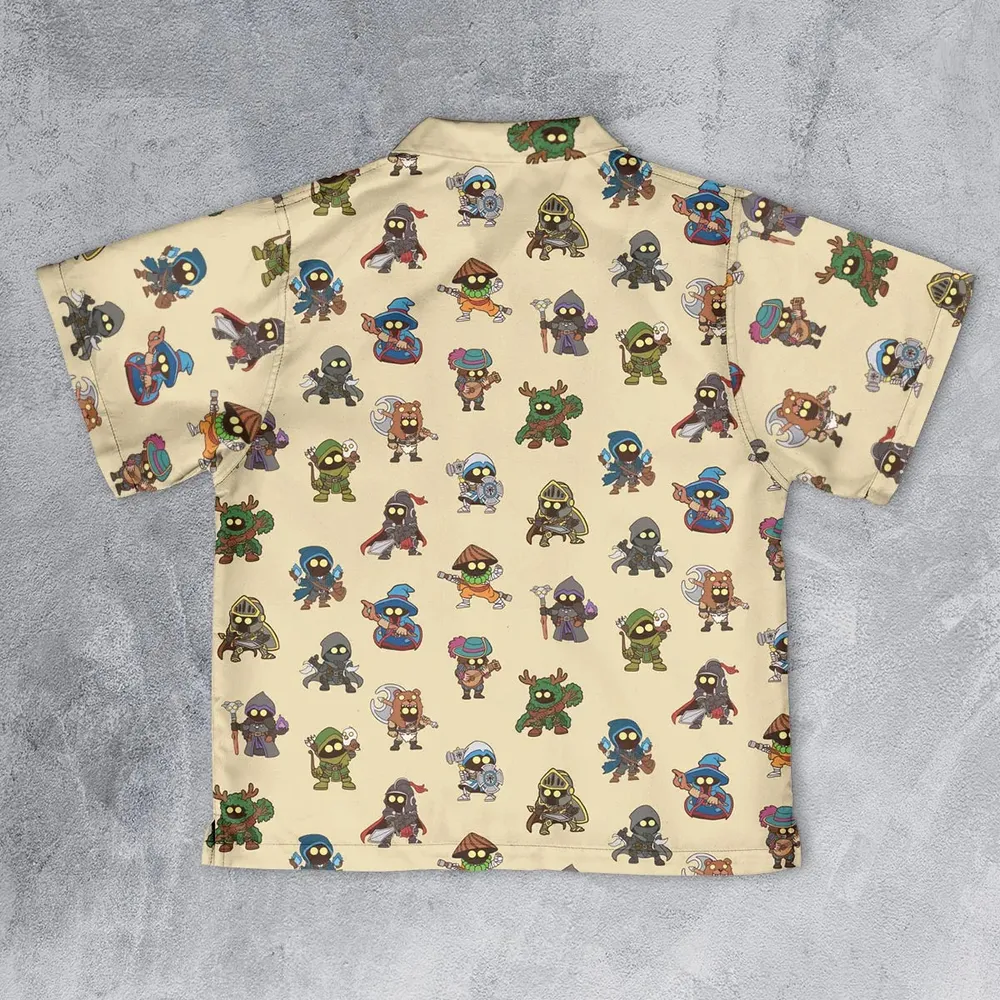 Little Adventurer DnD Youth Hawaiian Shirt - 2