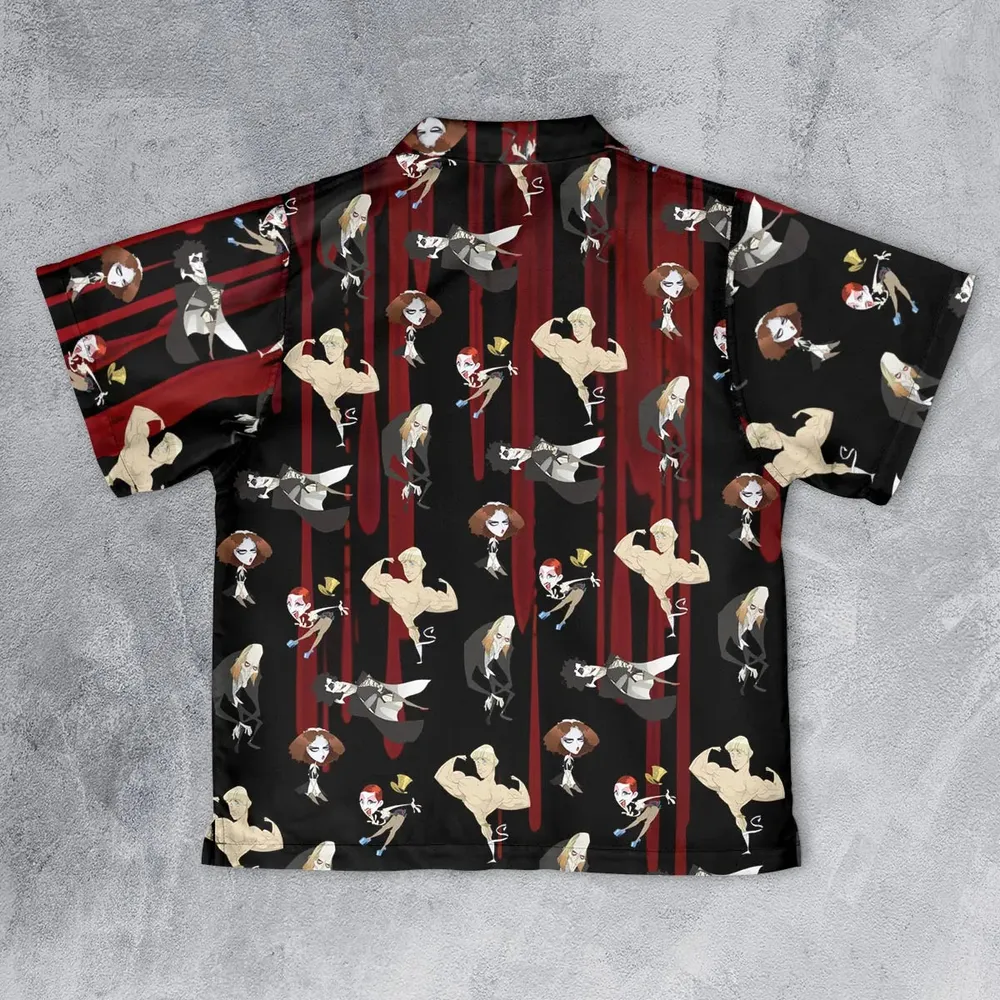 The Rocky Horror Picture Show Characters Youth Hawaiian Shirt - 2