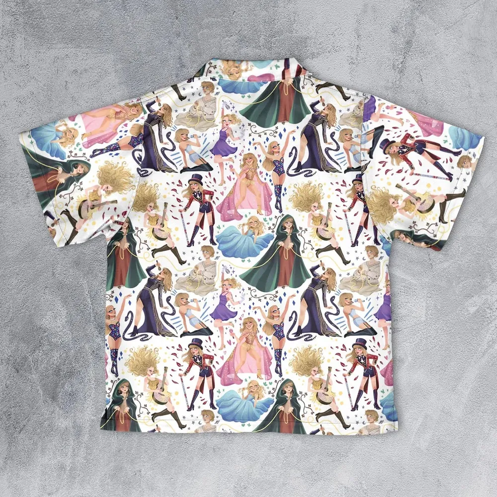 Blondie Colorful Lineup Youth Hawaiian Shirt - 2