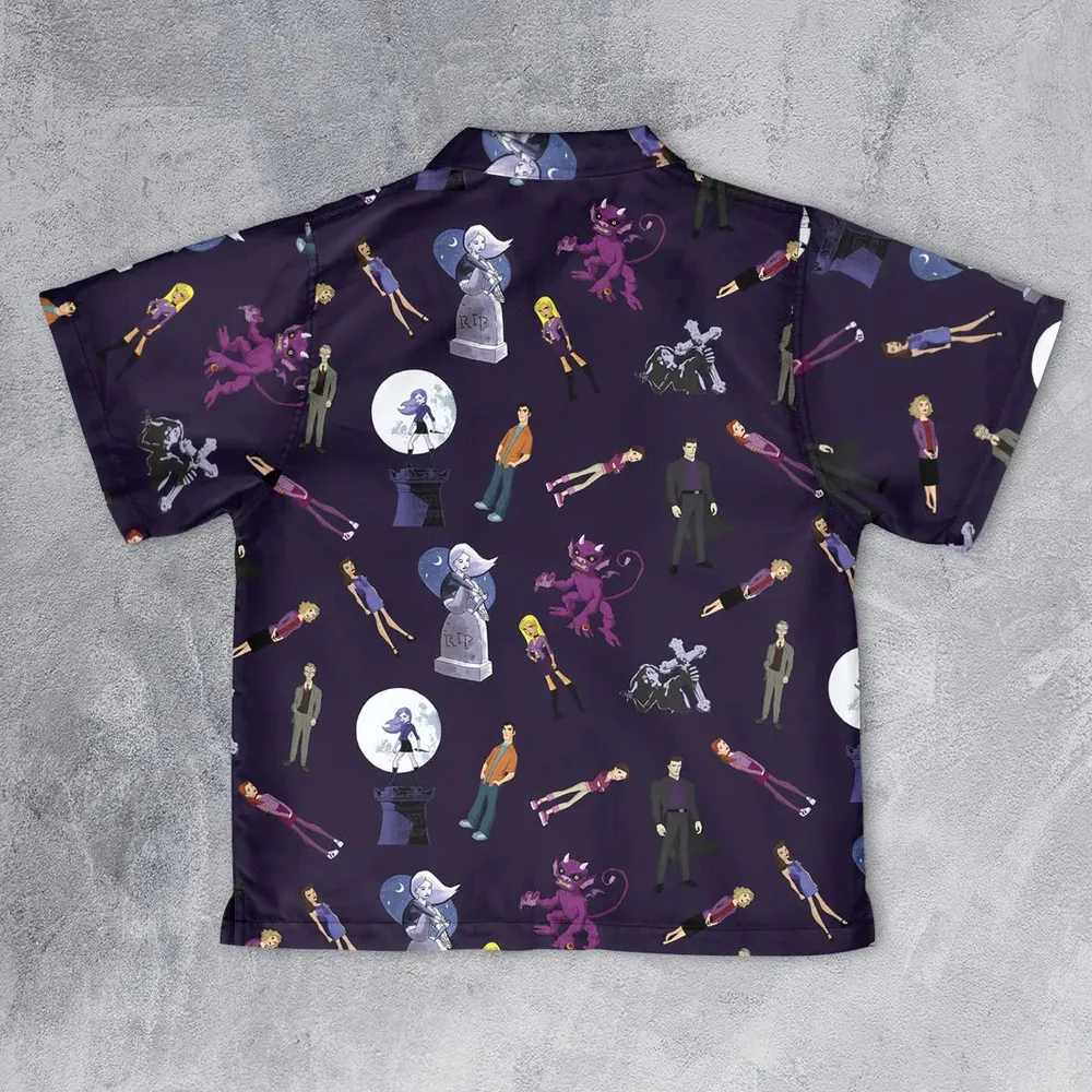 Buffy: The Animated Series Characters Youth Hawaiian Shirt - 2