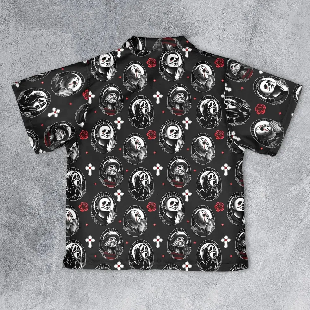Horror Saints Youth Hawaiian Shirt - 2