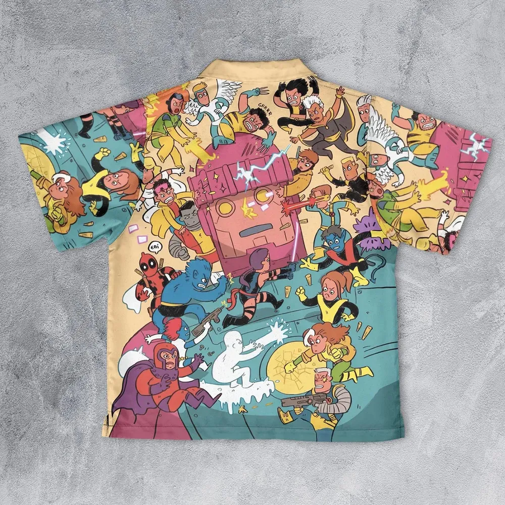 Super Style X-Men Youth Hawaiian Shirt - 2