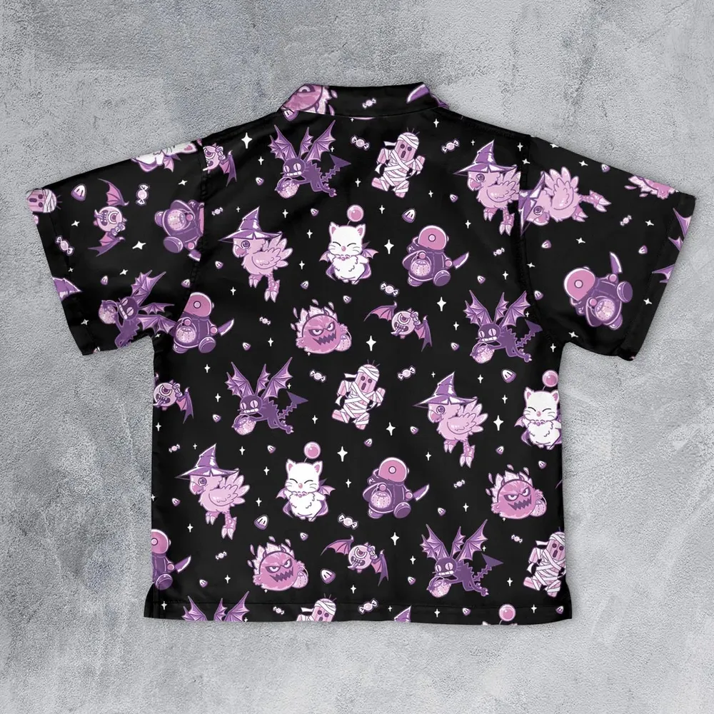 Halloween Final Fantasy Cuties Youth Hawaiian Shirt - 2