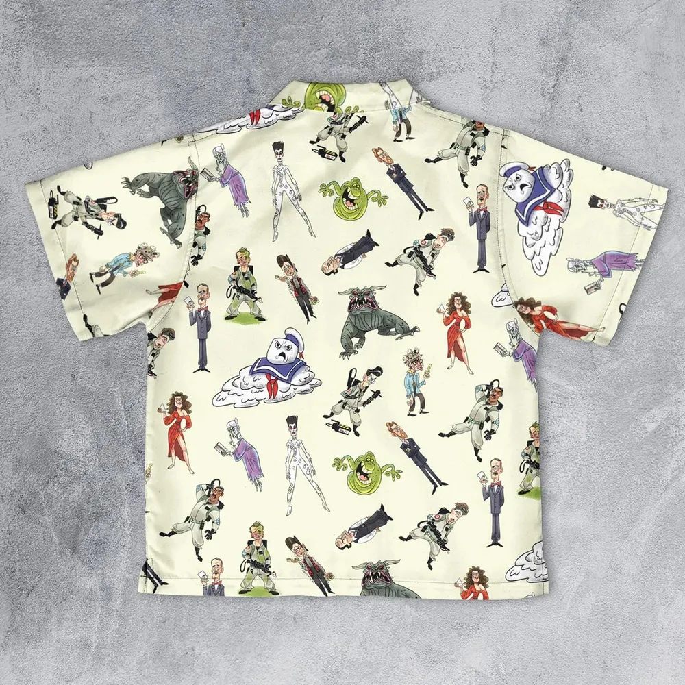 Real Ghostbusters Youth Hawaiian Shirt - 2