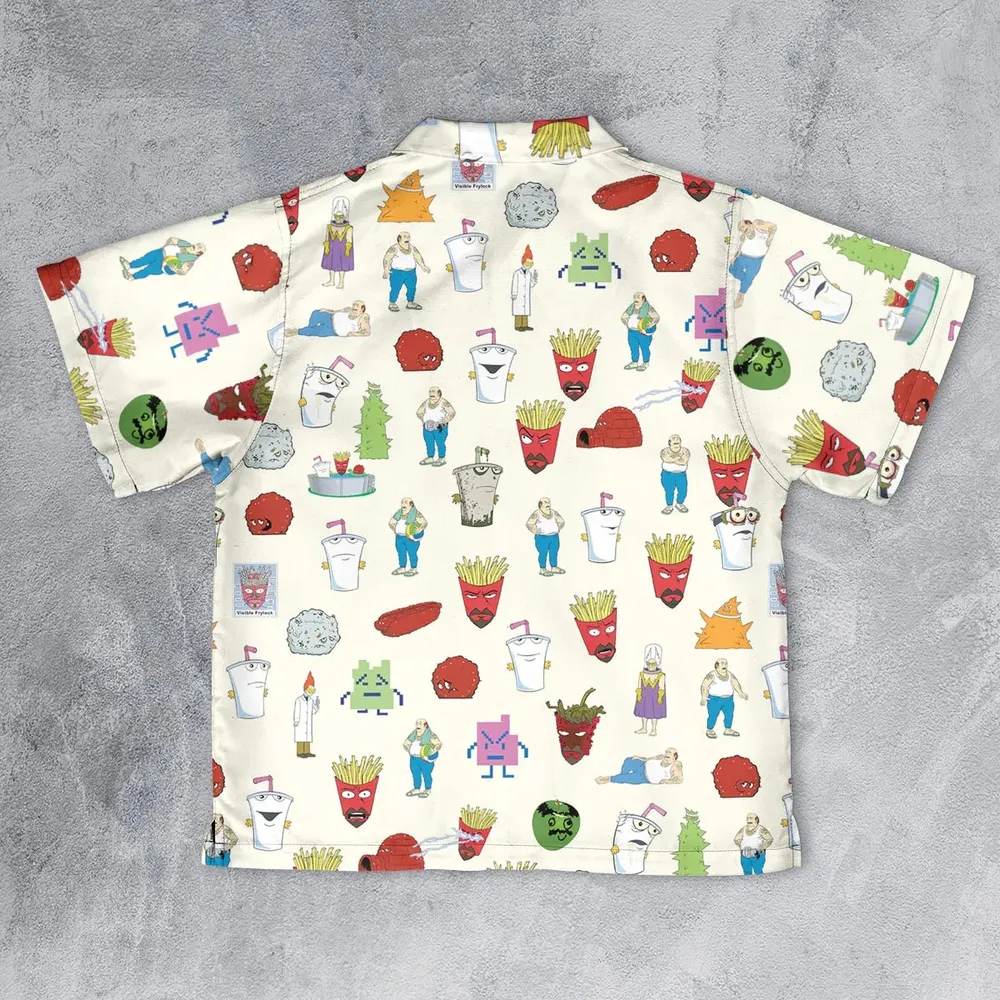 Aqua Teen Style Youth Hawaiian Shirt - 2