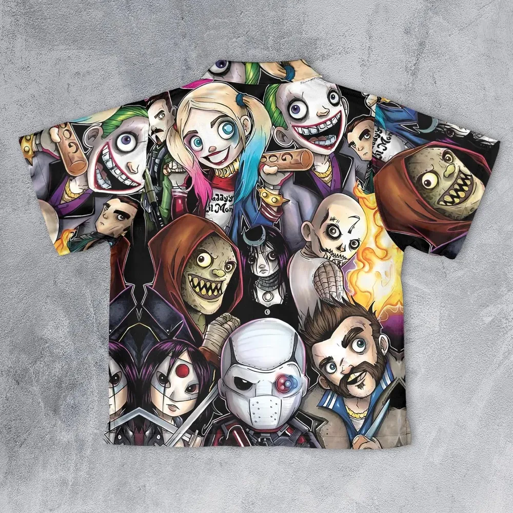 Mini Suicide Squad Youth Hawaiian Shirt - 2
