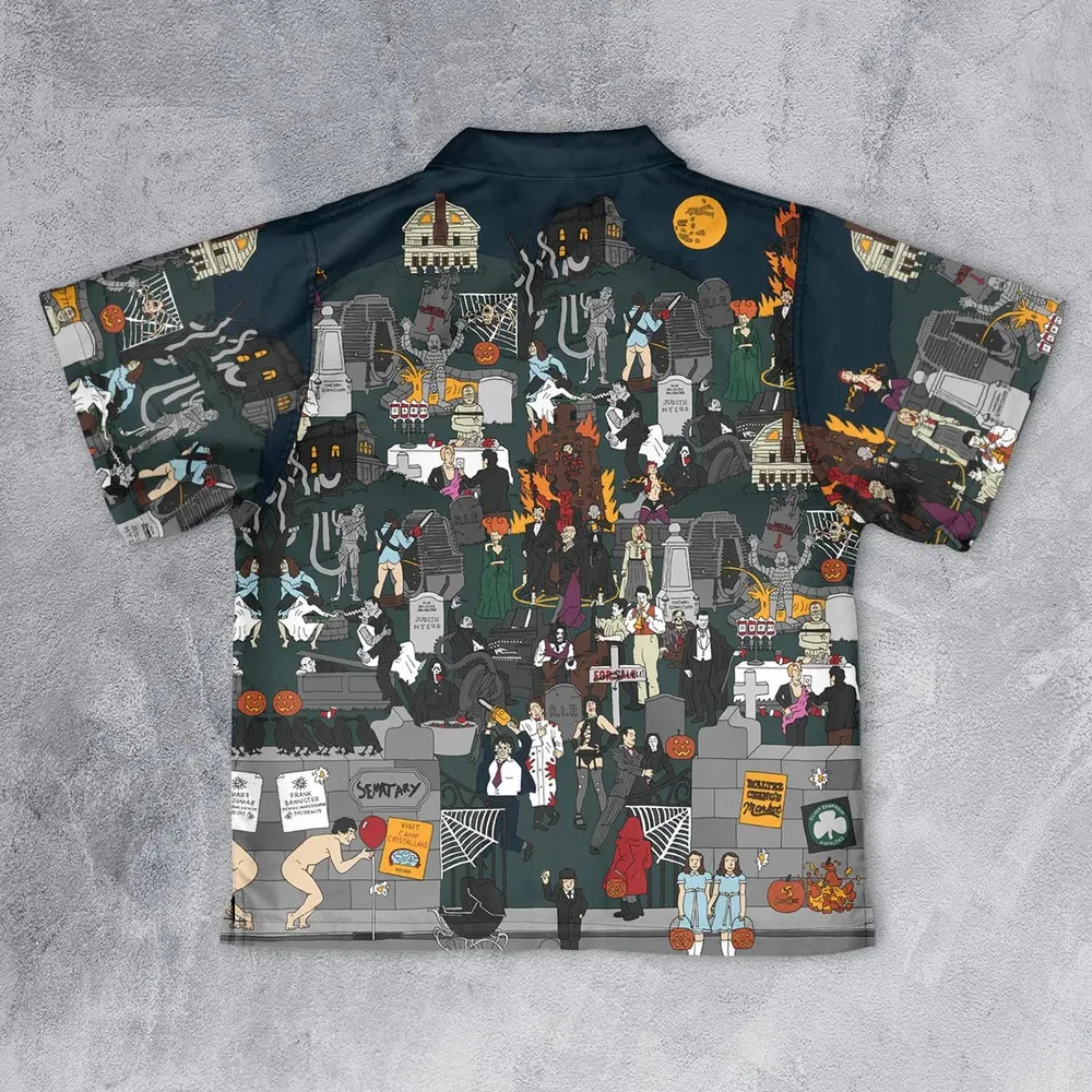 Horror Street Youth Hawaiian Shirt - 2