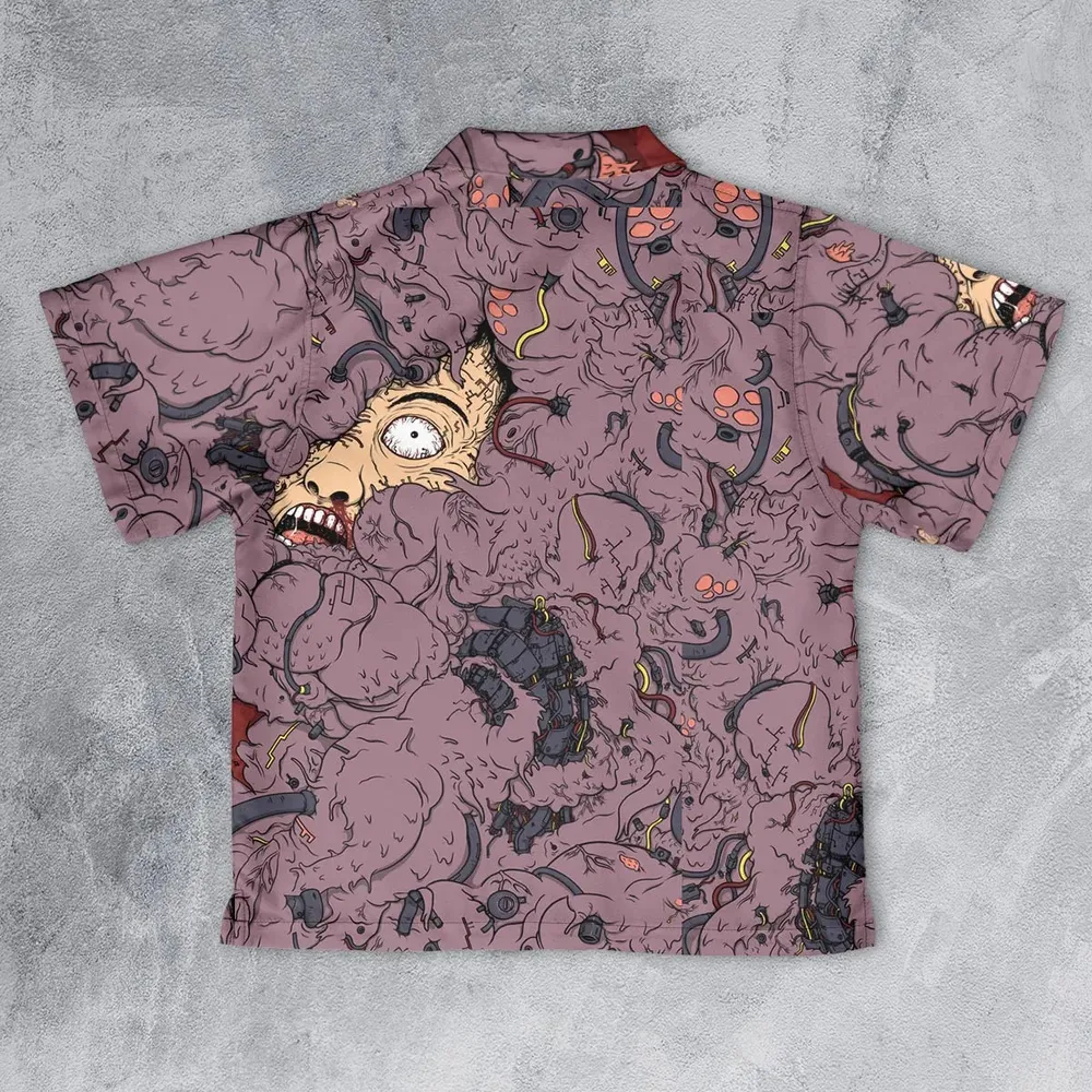 Uncontrollable Power Akira Youth Hawaiian Shirt - 2