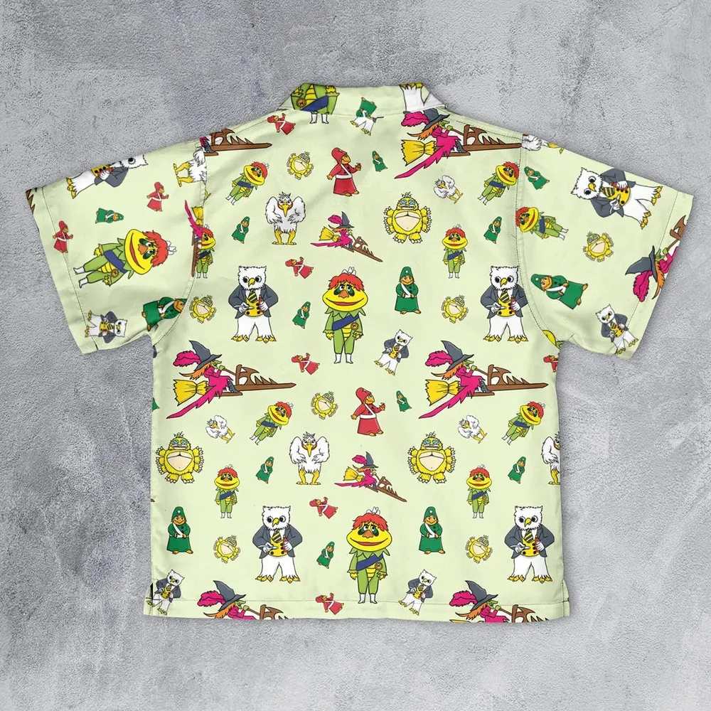 H.R. Pufnstuf Characters Sid and Marty Youth Hawaiian Shirt - 2