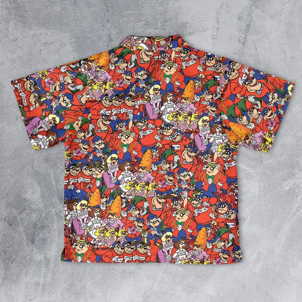Beagle Boys Patterns Youth Hawaiian Shirt - 2
