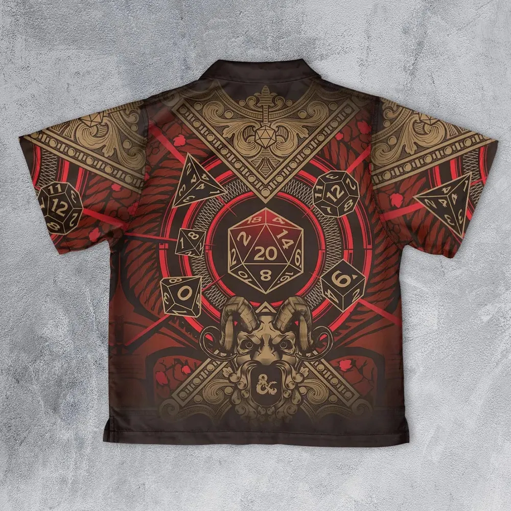 Critical Style DnD Youth Hawaiian Shirt - 2