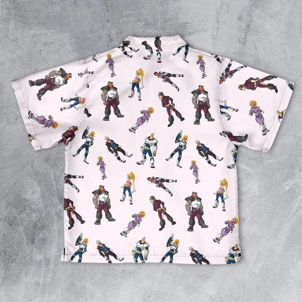 Mighty Ducks The Animated Series Characters Youth Hawaiian Shirt - 2