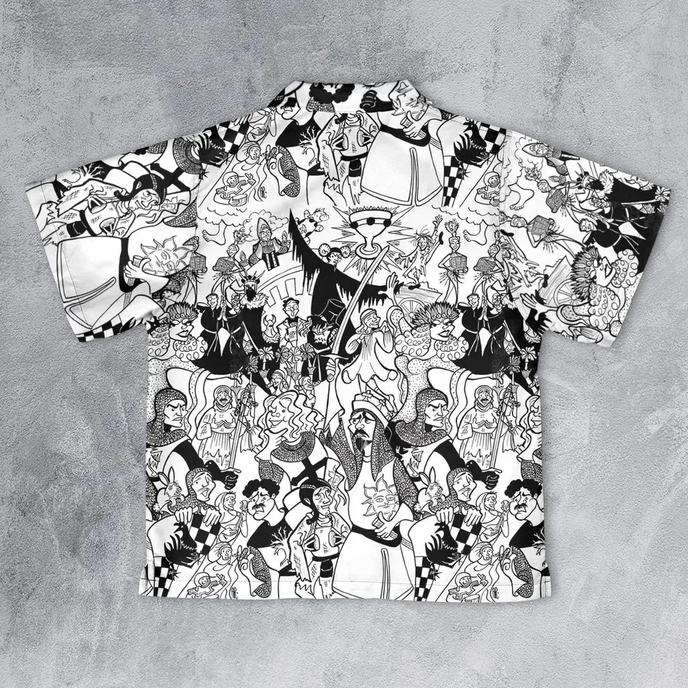 Monty Python Madness Youth Hawaiian Shirt - 2
