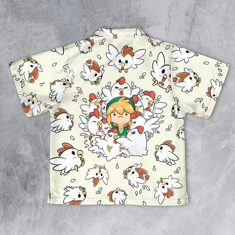 Impossible Situation The Legend of Zelda Youth Hawaiian Shirt - 2