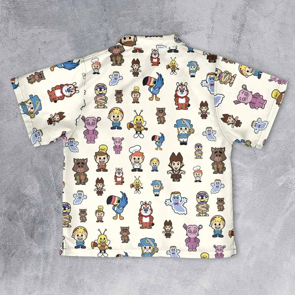 Breakfast Club Cereal Mascot Youth Hawaiian Shirt - 2