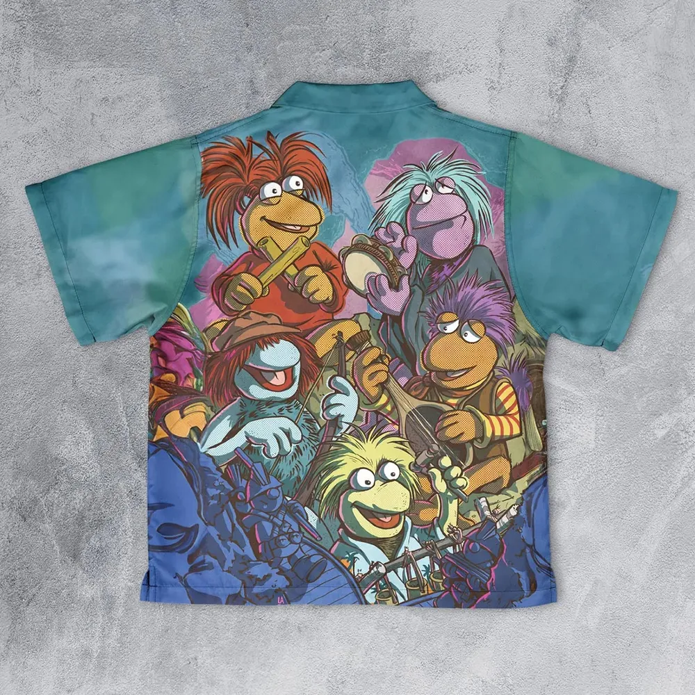 Fraggle Rock Larsen The Muppets Youth Hawaiian Shirt - 2