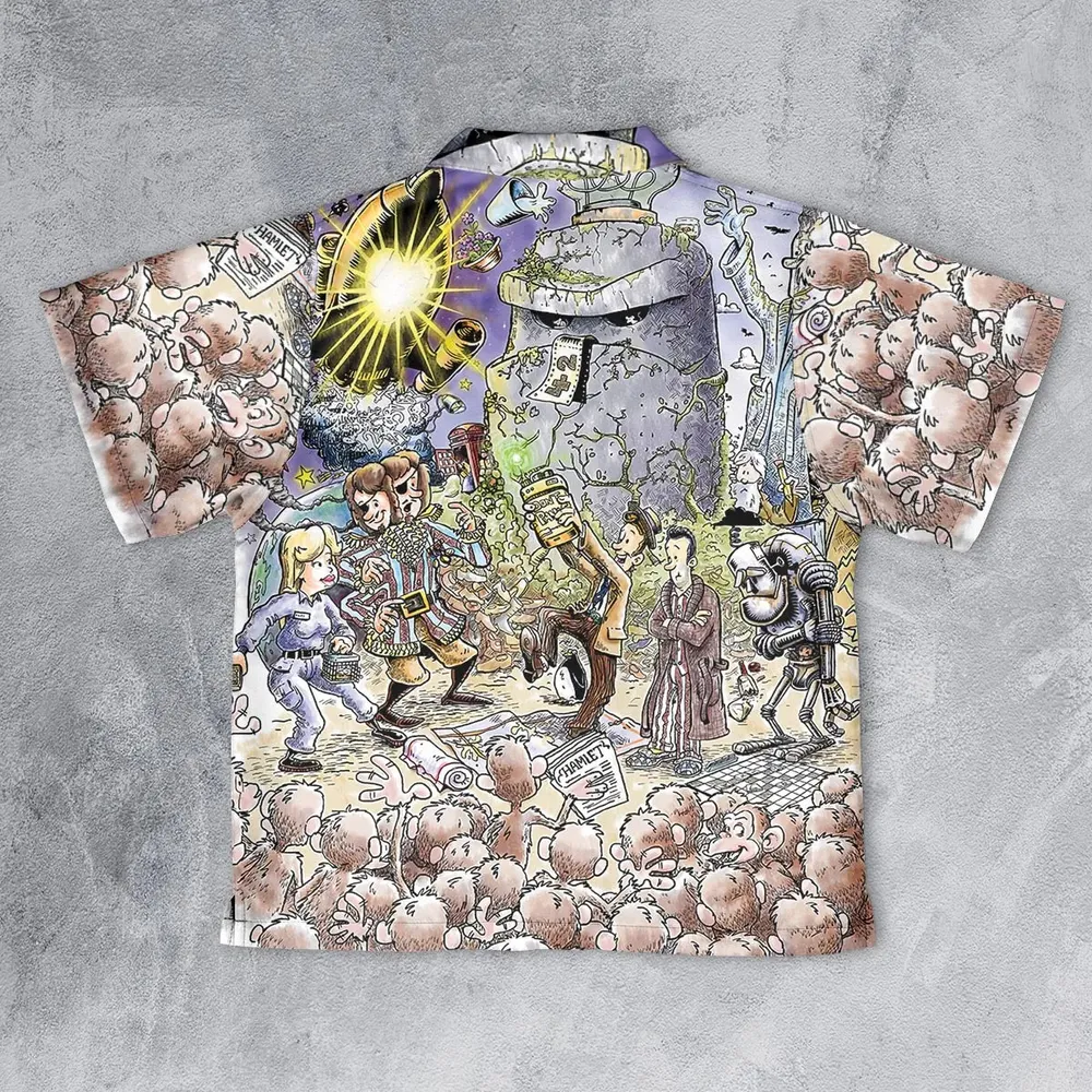42 Meaning Of Life The Hitchhiker's Guide to the Galaxy Youth Hawaiian Shirt - 2