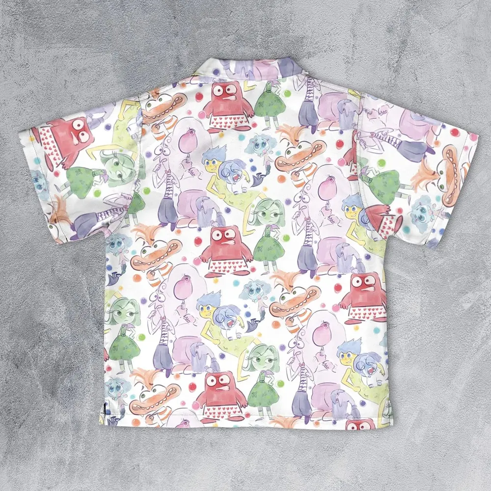 Mood Swing Style Inside Out Youth Hawaiian Shirt - 2