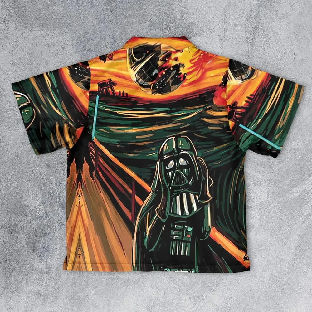 Vader Scream Darth Vader Youth Hawaiian Shirt - 2