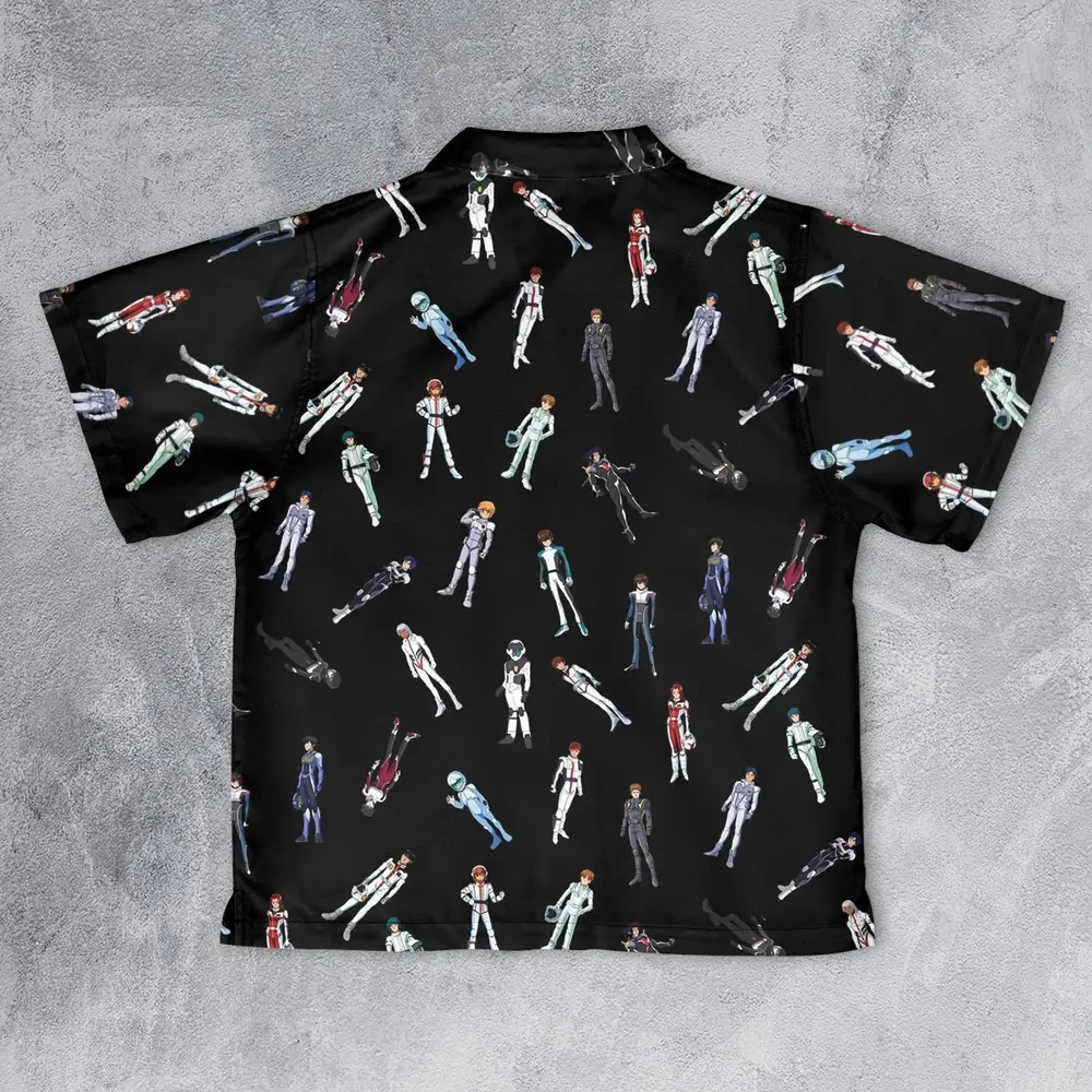 Gundam Pilot Suits Gundam Mobile Youth Hawaiian Shirt - 2