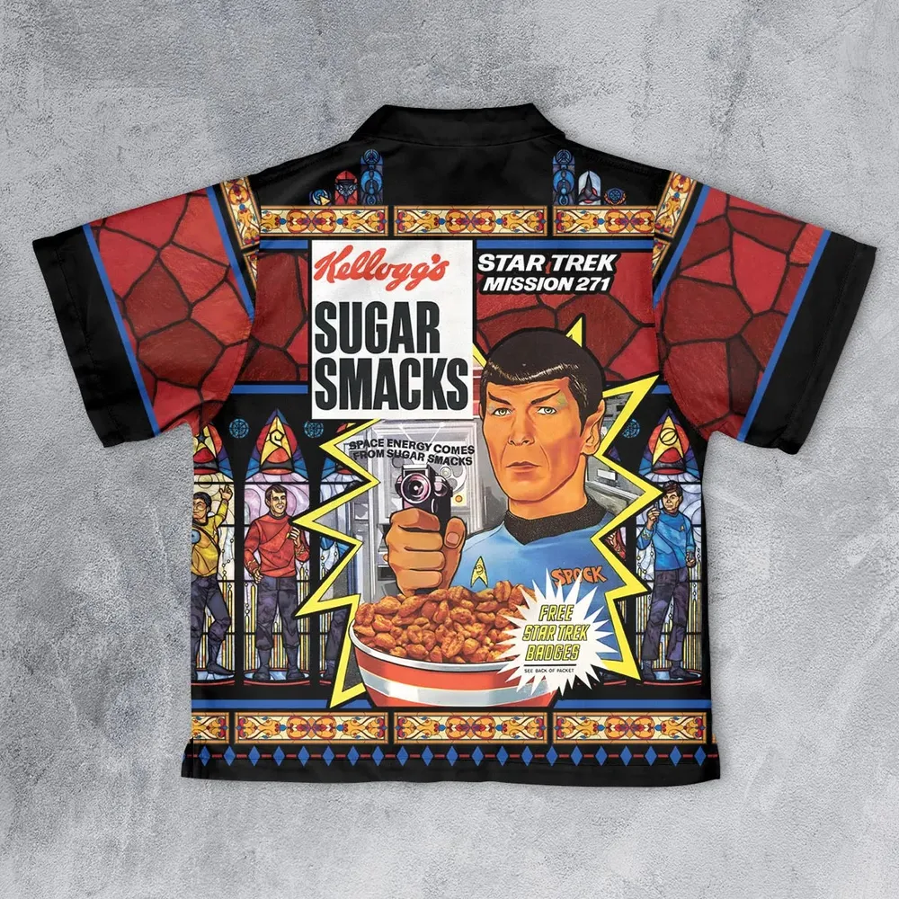 Sugar Smacks Star Trek Youth Hawaiian Shirt - 2