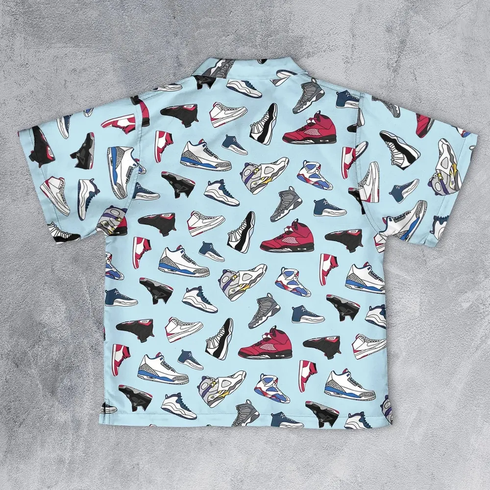 Sneaker Freak Youth Hawaiian Shirt - 2
