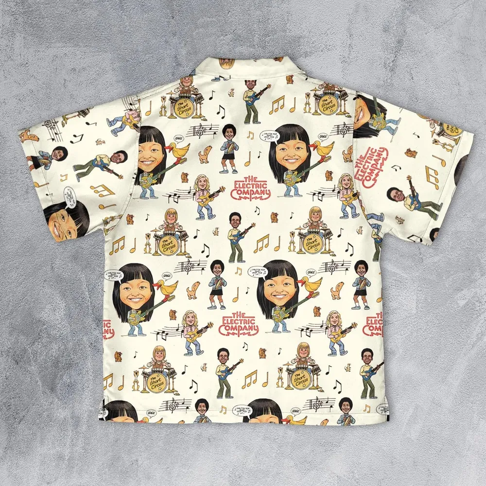 The Electric Company PBS Show Youth Hawaiian Shirt - 2