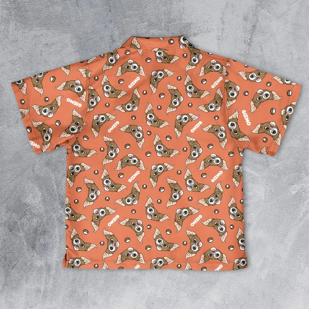 Gremlins Gizmo Head Toss Youth Hawaiian Shirt - 2