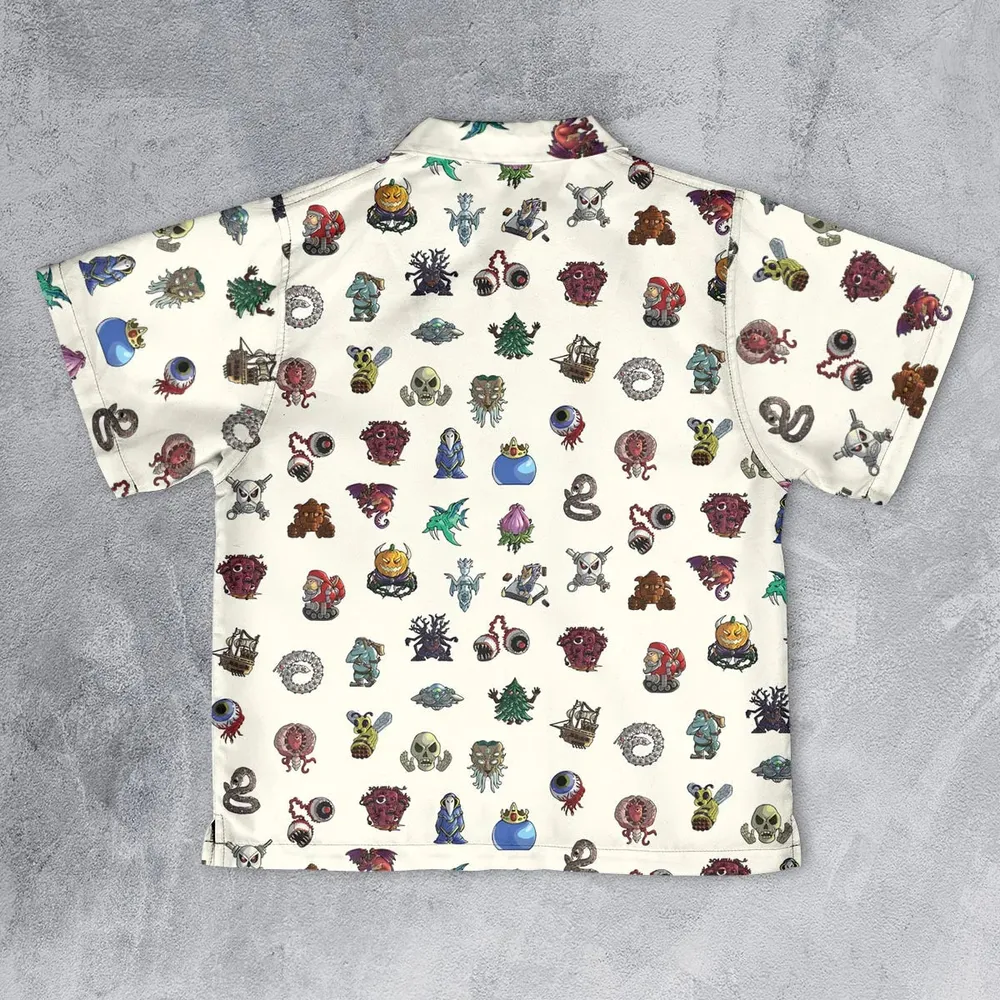 Terrarias All Bosses Terraria Youth Hawaiian Shirt - 2