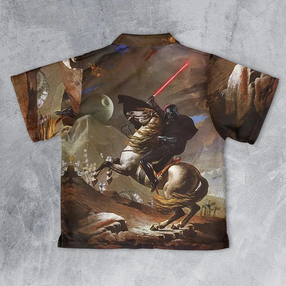 Freedom Darth Vader Star Wars Youth Hawaiian Shirt - 2