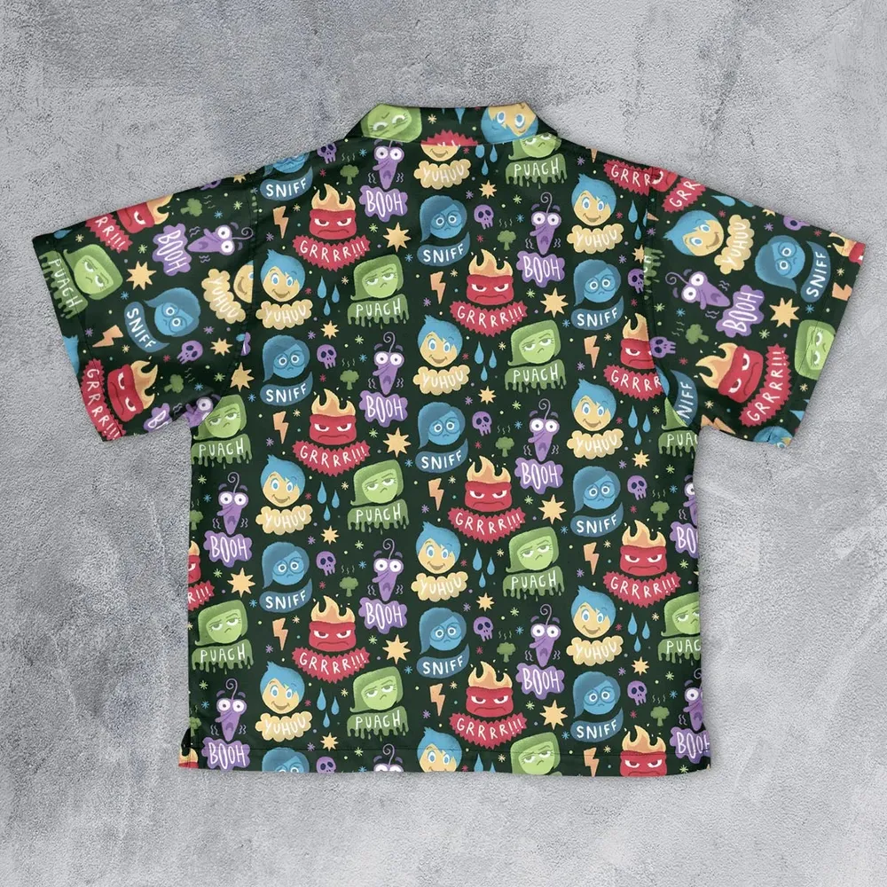 Colourful Mind Inside Out Youth Hawaiian Shirt - 2