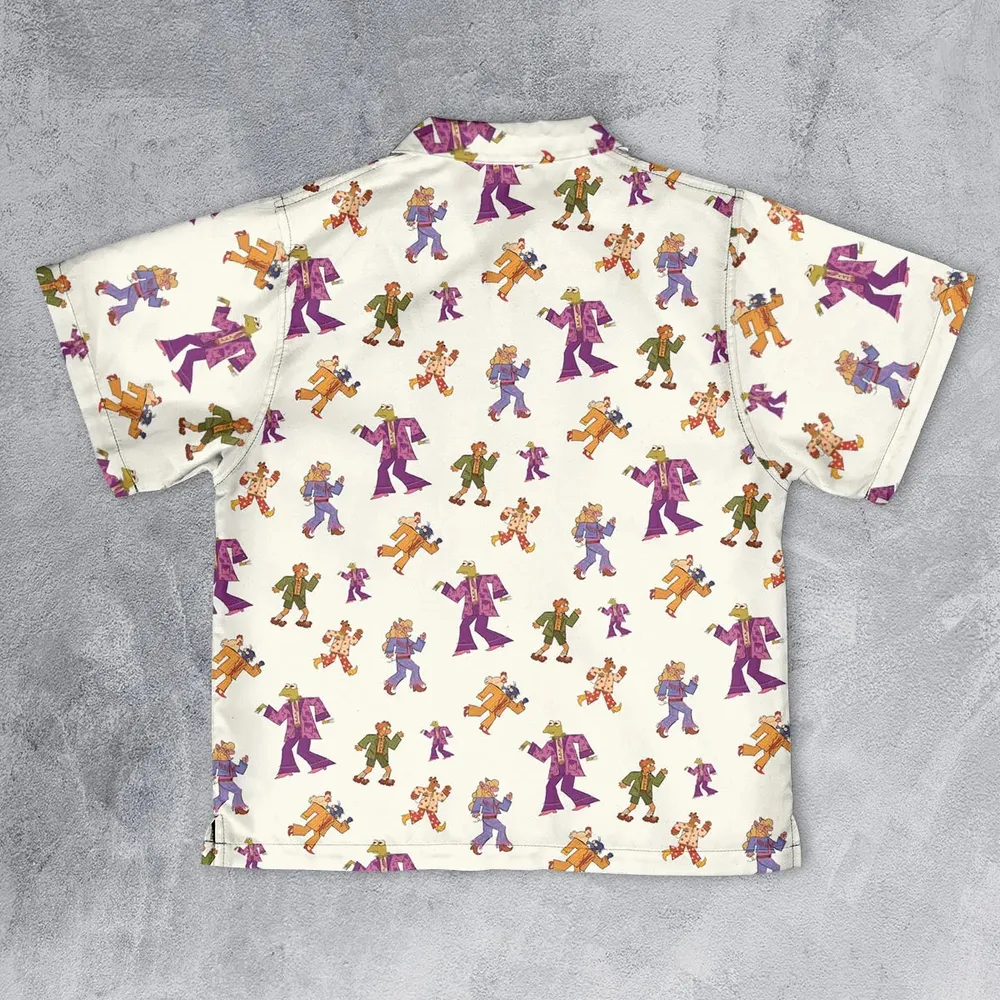 Talking Heads The Muppets Youth Hawaiian Shirt - 2