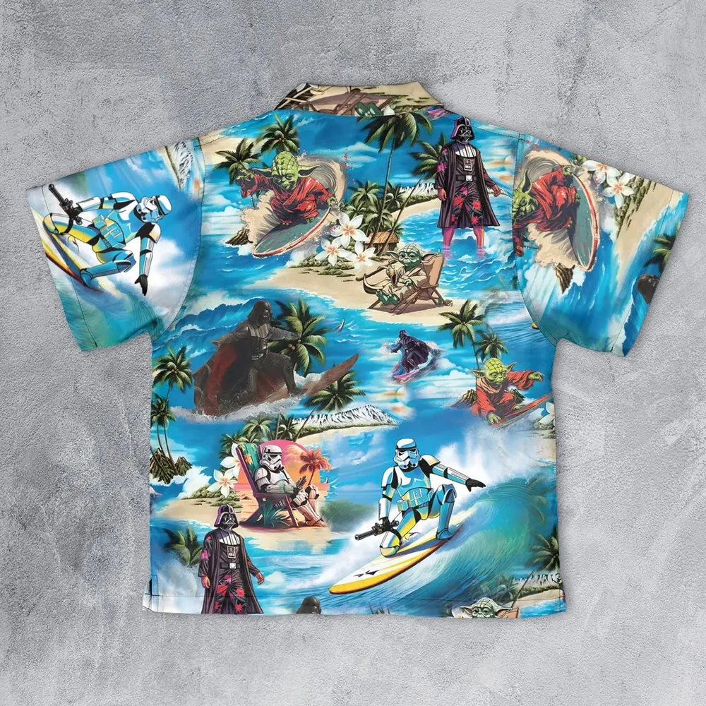 Star Wars Summer Vibes Youth Hawaiian Shirt - 2