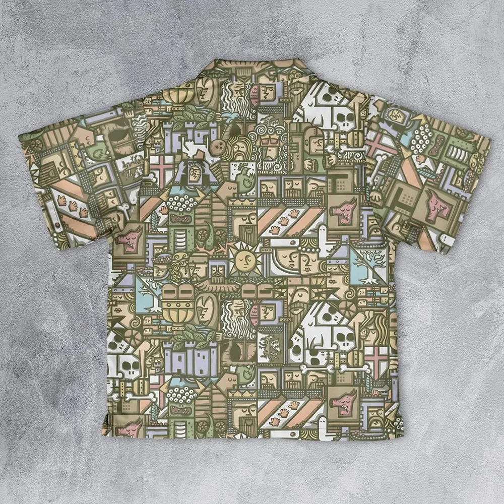 The Whole Grail Monty Python Youth Hawaiian Shirt - 2